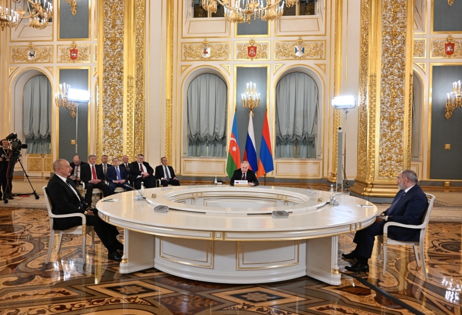 Moskvada Putin-Əliyev-Paşinyan görüşü keçirildi - Liderlər nəyə razılaşdılar?