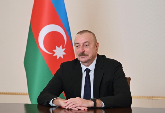 İlham Əliyev Trampa təşəkkür edib