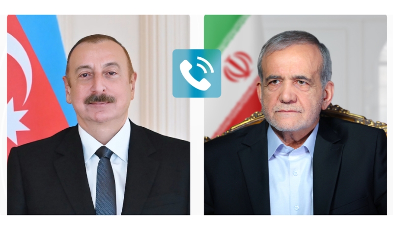 İlham Əliyev Pezeşkiana ZƏNG ETDİ