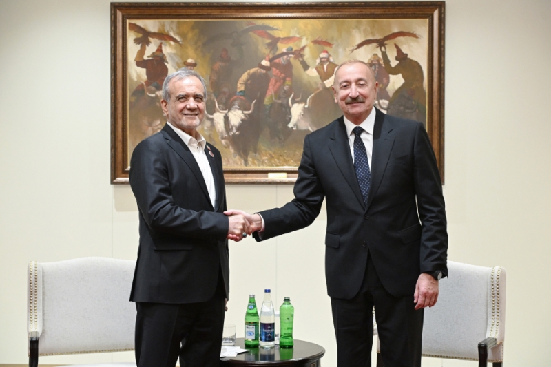 Azərbaycan və İran Prezidentləri görüşdülər - TƏFƏRRUAT